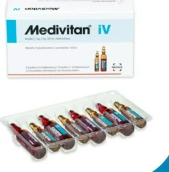 Medivitan Iv Injektionslösung in Ampullen-Paaren 8 Stück
