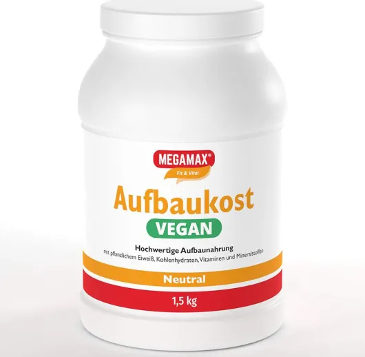 Megamax Aufbaukost Vegan Neutral 1500 G Pulver
