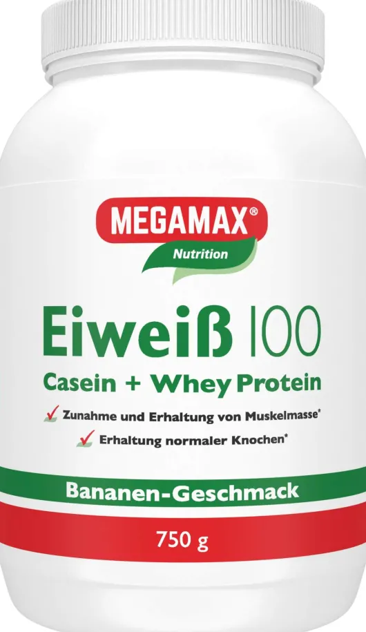 Megamax Eiweiß 100 Banane 750 G Pulver