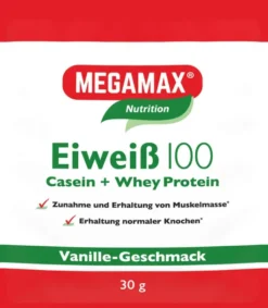 Megamax Eiweiß 100 Vanille 30 G Pulver