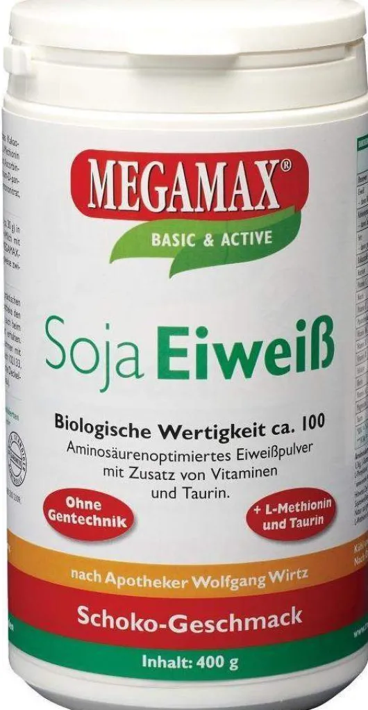 Megamax Soja Eiweiß Schoko 400 G Pulver