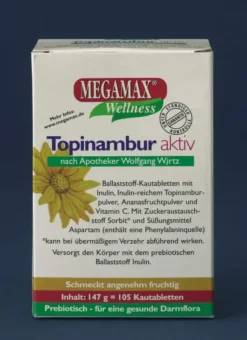 Megamax Topinambur Aktiv Kautabletten 105 Stück
