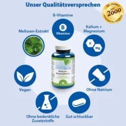Melissen Basentabletten 250 Stück