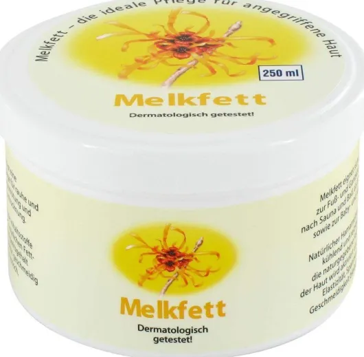 Melkfett Mit Hamamelis und Zink 250 ml Salbe
