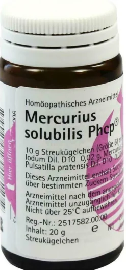 Mercurius Solubilis Phcp Globuli 10 G Streukügelchen