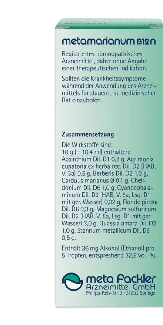 Metamarianum B12 N 100 ml Tropfen