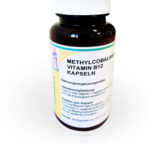 Methylcobalamin Vitamin B12 90 Kapseln