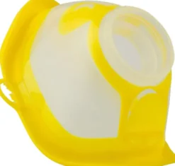 Microdrop Rf7 Softmaske Kind Gelb - Transparent 1 Stück