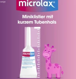 Microlax Rektallösung Klistiere mit kurzem Tubenhals 4 Stück
