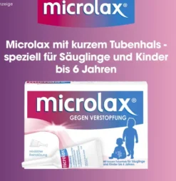 Microlax Rektallösung Klistiere mit kurzem Tubenhals 4 Stück