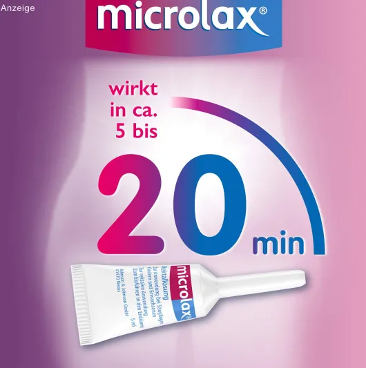 Microlax Rektallösung Klistiere mit kurzem Tubenhals 4 Stück