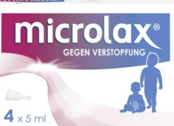 Microlax Rektallösung Klistiere mit kurzem Tubenhals 4 Stück