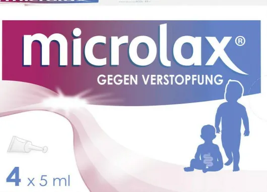 Microlax Rektallösung Klistiere mit kurzem Tubenhals 4 Stück