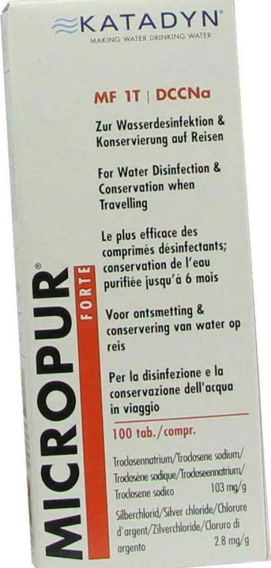 Micropur Forte Mf 1t 100 Tabletten