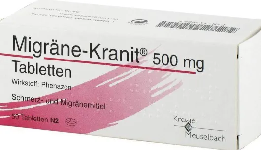 Migräne Kranit 500 mg 50 Tabletten