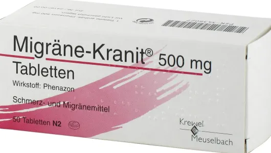Migräne Kranit 500 mg 50 Tabletten