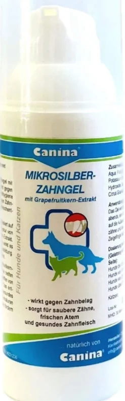Mikrosilber-Zahngel Für Hunde und Katzen 50 ml