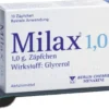Milax 1,0 Suppositorien 10 Zäpfchen