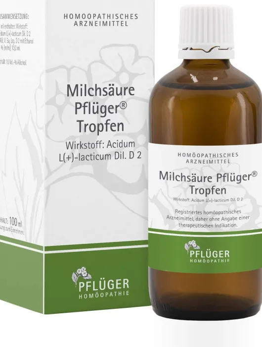 Milchsäure Pflüger Tropfen 100 ml