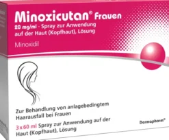 Minoxicutan Frauen 20 mg je ml Spray 3 x 60 ml