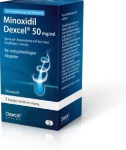 Minoxidil Dexcel 50 mg Je ml 60 ml Spray
