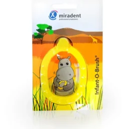 Miradent Kinder-Lernzahnbürste Infant-O-Brush Gelb 1 Stück