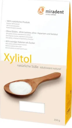 Miradent Zuckerersatz Xylitol 350 G Pulver