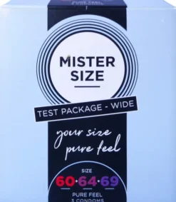 Mister Size Probierpackung 60-64-69 Kondome 3 Stüc