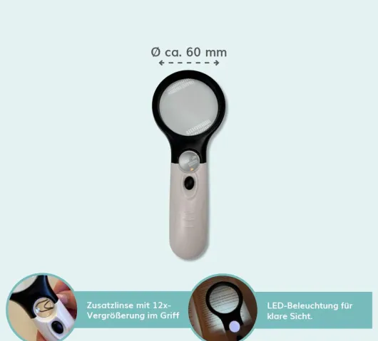 Möller-Therm LED-Leuchtlupe