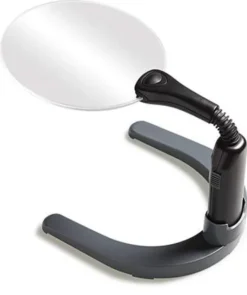 Möller-Therm LED-Standlupe mit abnehmbarem Fuß