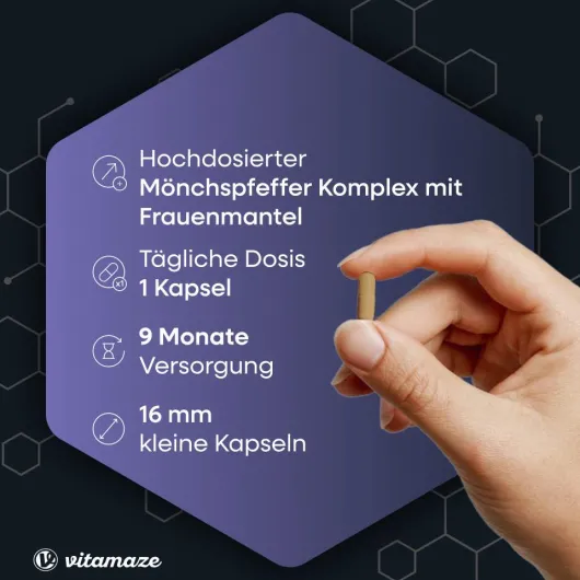 Mönchspfeffer Complex Frauenmantel 270 Kapseln