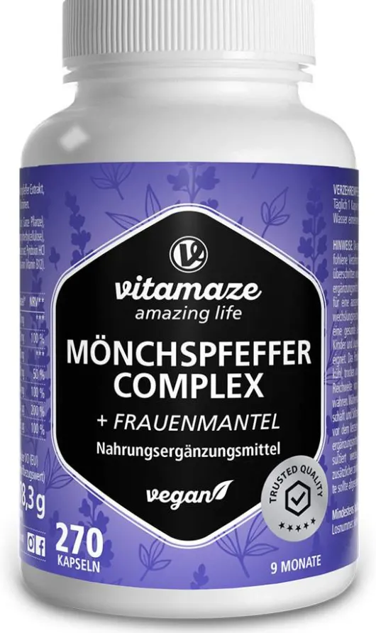 Mönchspfeffer Complex Frauenmantel 270 Kapseln