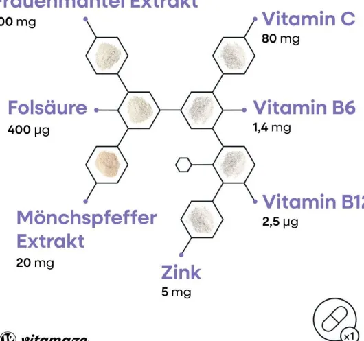Mönchspfeffer Complex Frauenmantel 270 Kapseln