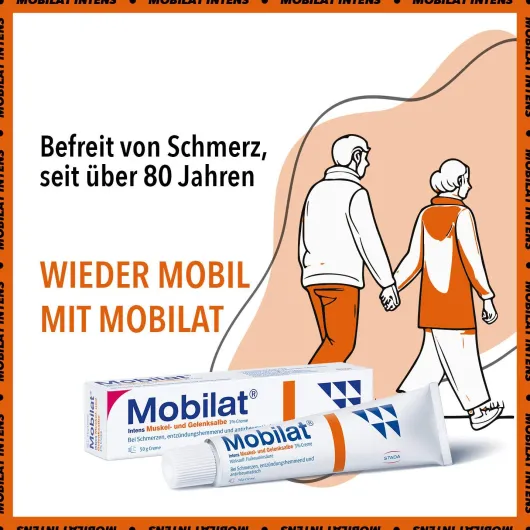 Mobilat intens Muskel- und Gelenksalbe 3% 100 g