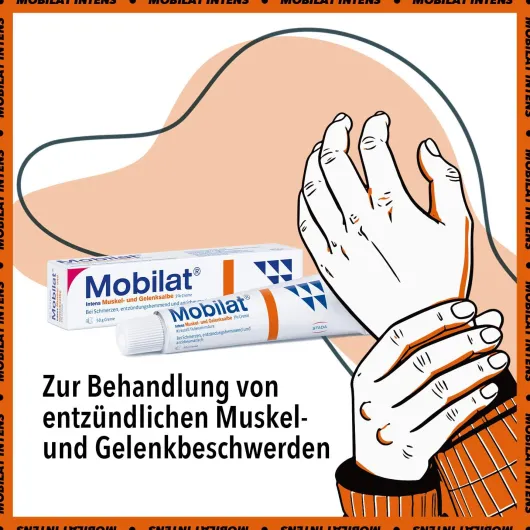 Mobilat intens Muskel- und Gelenksalbe 3% 100 g