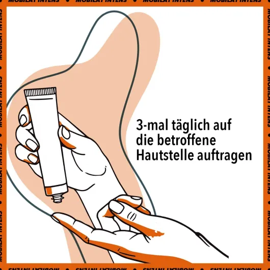 Mobilat intens Muskel- und Gelenksalbe 3% 100 g