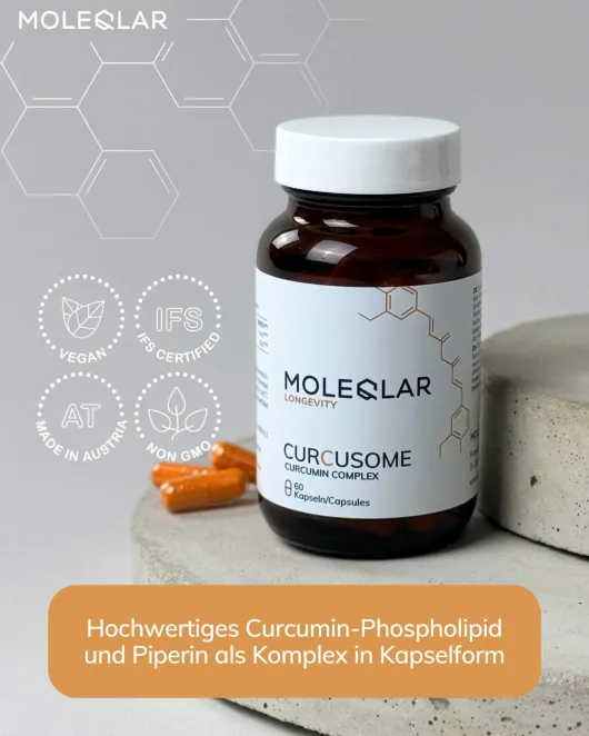 Moleqlar Curcusome Curcurmin Complex 60 Kapseln