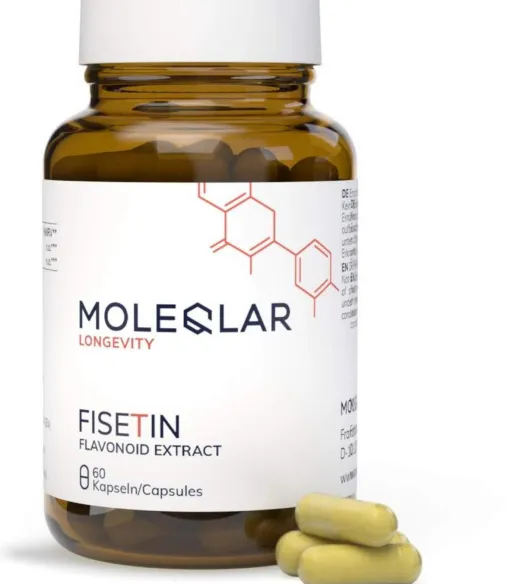 Moleqlar Fisetin Flavonoid Extract 60 Kapseln