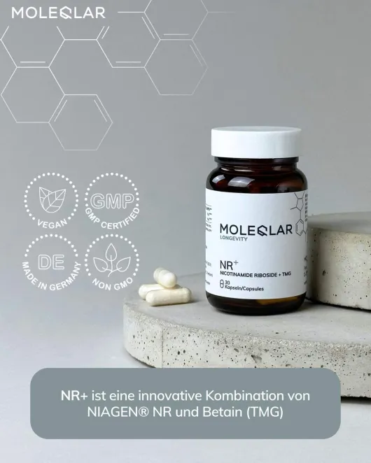 MoleQlar Longevity NR PRO Nicotinamid 30 Kapseln