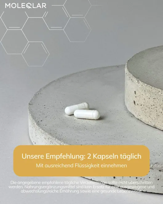 Moleqlar Tmg Betain-Anhydrat 60 Kapseln