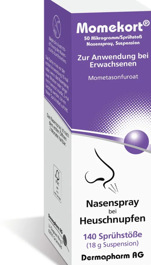 Momekort 50 µg Je Sprühstoß 18 G Nasenspray