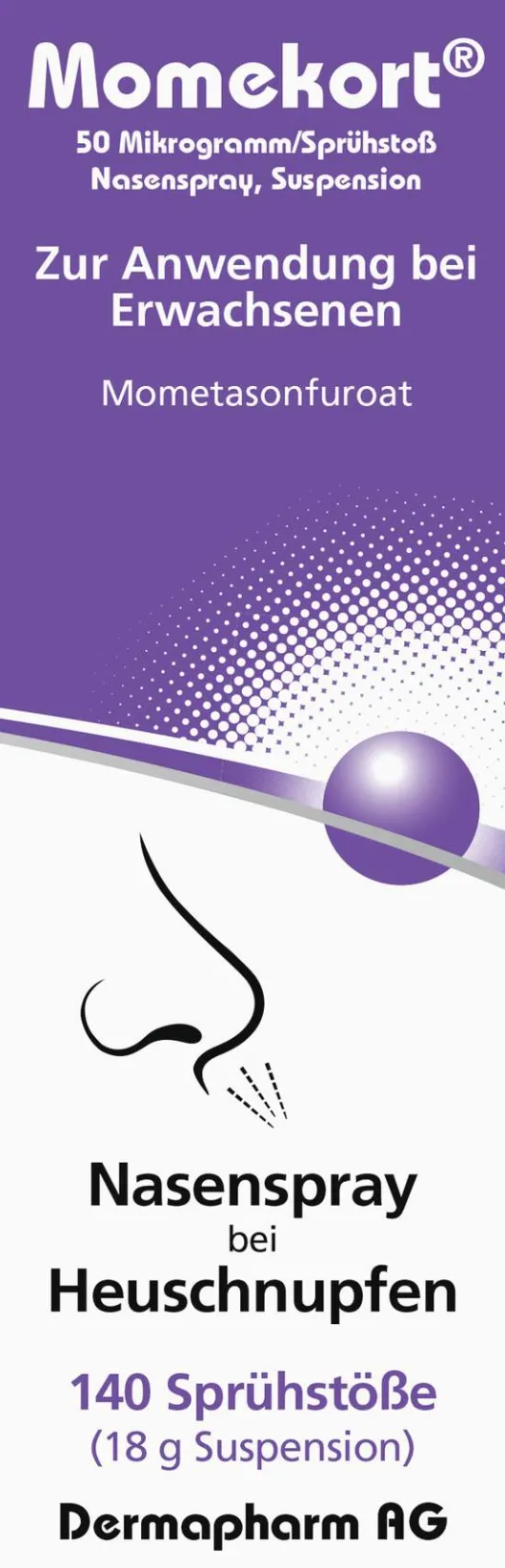 Momekort 50 µg Je Sprühstoß 18 G Nasenspray