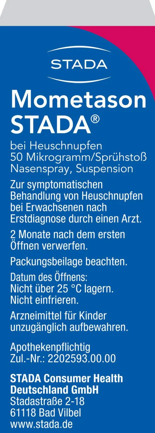 Mometason Stada Heuschnupfenspray 10 g