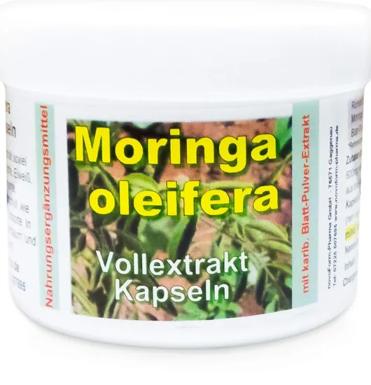 Moringa Vollextrakt 600 mg Kapseln