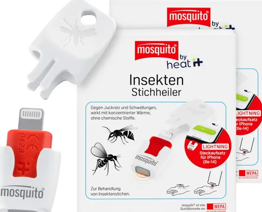 Mosquito heat it Insekten-Stichheiler Lightning Steckaufsatz 2 x 1 Stück