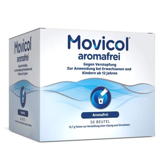 Movicol aromafrei 50 Stück Plv.z.Her.e.Lsg.z.Einnehmen