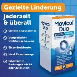 Movicol Duo trinkfertige Lösung in Beuteln 10 Stück