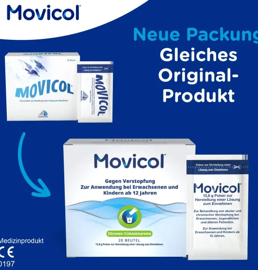 Movicol Flüssig Orange 500 ml Konzentrat