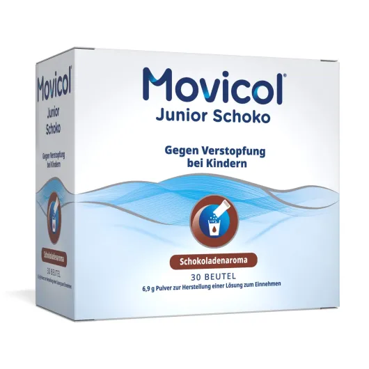 Movicol Junior Schoko 30 Stück Plv.Z.Her.E.Lsg.Z.Einnehmen