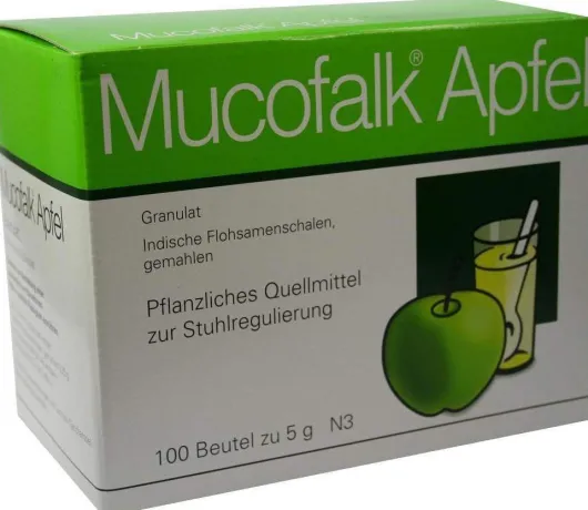 Mucofalk Apfel Granulat 100 Beutel